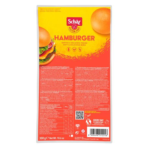 HAMBURGUESA SIN GLUTEN SCHAR 300g image number