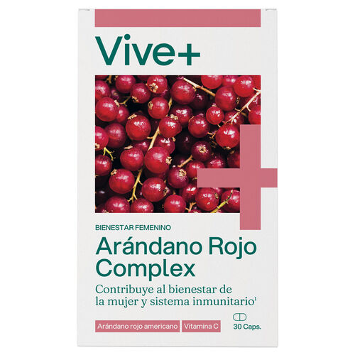Ar&aacute;ndano rojo complex VIVE PLUS 30 c&aacute;psulas image number