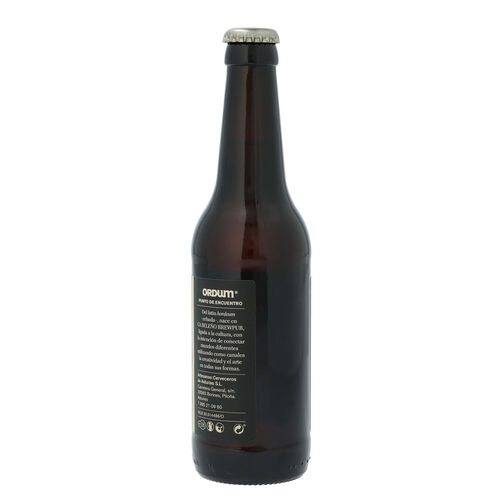 Cerveza ORDUM lager 33cl image number
