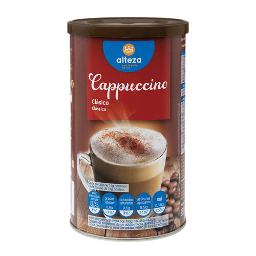 Caf&eacute; soluble Cappuccino Cl&aacute;sico ALTEZA 250g image number