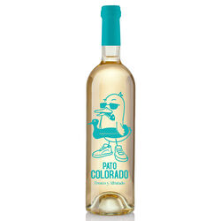 Vino Blanco afrutado PATO COLORADO 75cl