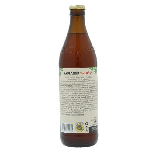 CERVEZA PAULANER HEFE 50cl image number