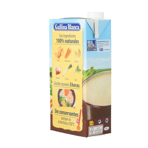 CALDO DE POLLO GALLINA BLANCA 1L image number