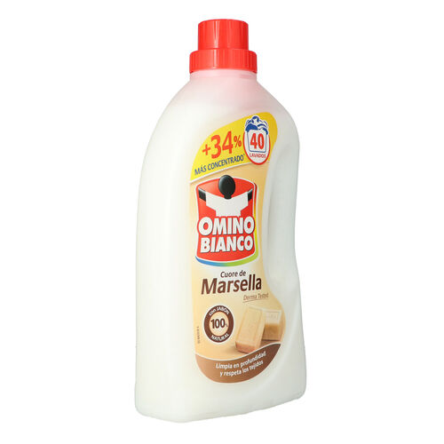 DETERGENTE LIQUIDO OMINO BIANCO MARSELLA 40 LAVADOS image number