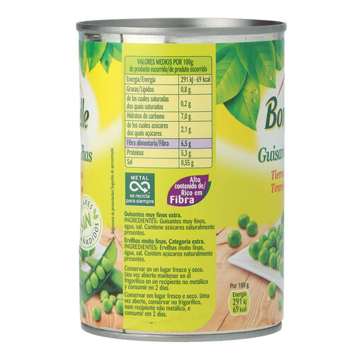 GUISANTES BONDUELLE 400g image number