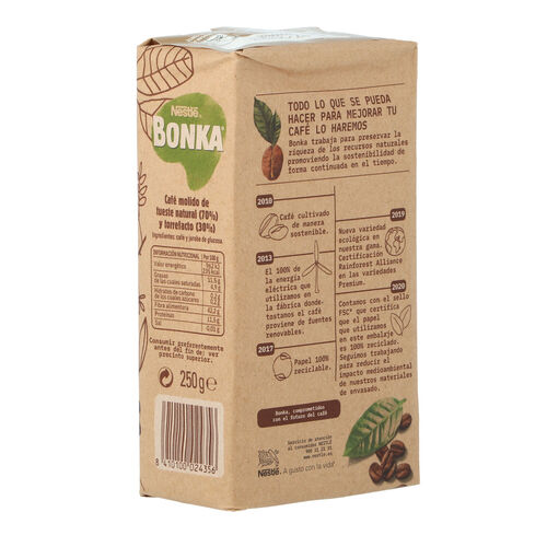 CAFE MOLIDO MEZCLA BONKA 250g image number