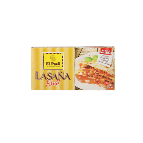 LASAÑA PAVO PRECOCIDA 18 PLACAS image number