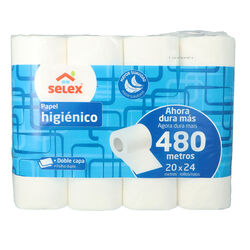 PAPEL HIGIENICO SELEX PACK 24uds