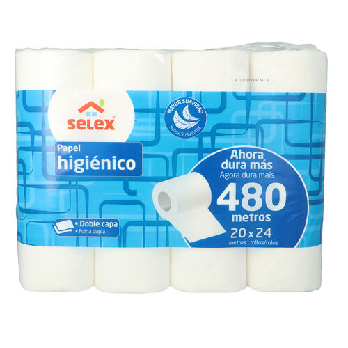 PAPEL HIGIENICO SELEX PACK 24uds image number