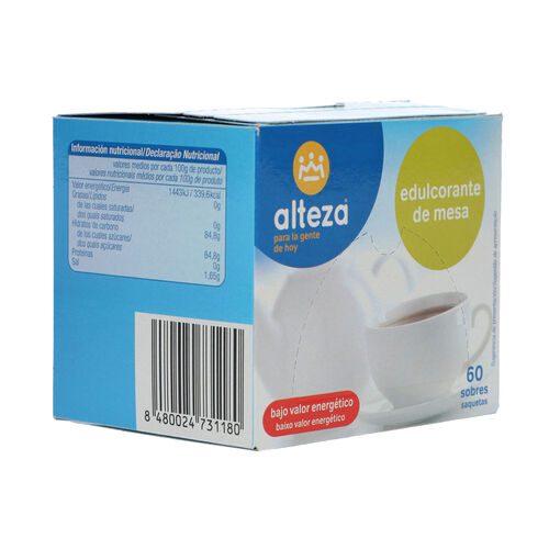 EDULCORANTE ALTEZA 60 SOBRES image number