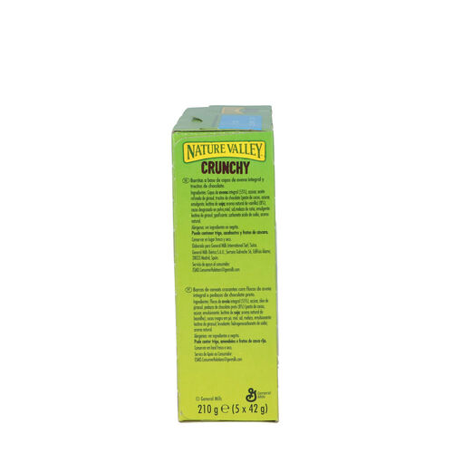 BARRITAS NATURE VALEY AVENA CHOCO PACK 5x42g image number