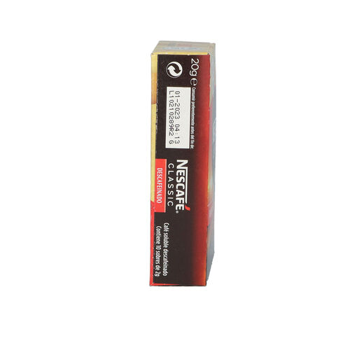NESCAFE DESCAFEINADO 10 SOBRES 20g image number