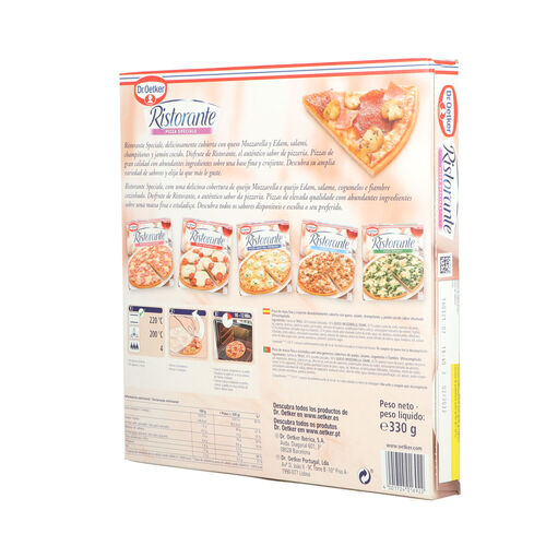 Pizza congelada Speciale RISTORANTE 330g image number
