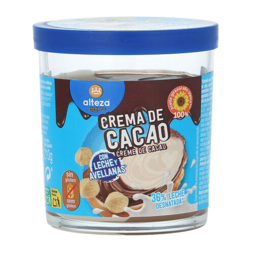 CREMA CACAO ALTEZA 2 GUSTOS VASO 210g image number