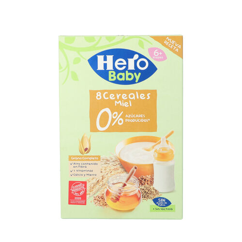 Papilla HERO 8 cereales 340g image number