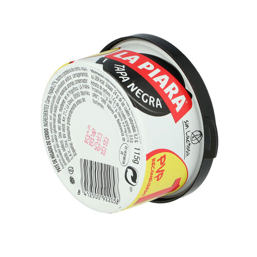 PATE PIARA TAPA NEGRA 115g image number