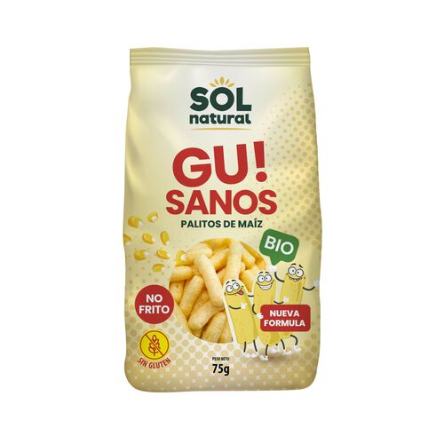 Palitos de ma&iacute;z BIO SOL NATURAL 75g image number