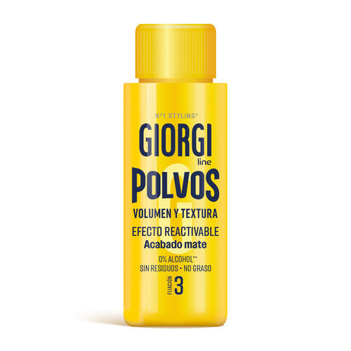 Polvos de fijacion volumen y textura acabado mate 0% alcohol GIORGI 10g image number