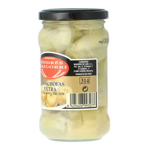 Alcachofa entera BAIGORRI 9/12 290g image number