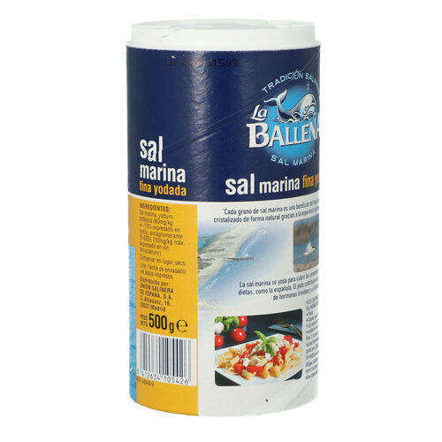 SAL MARINA LA BALLENA SALERO 500g image number