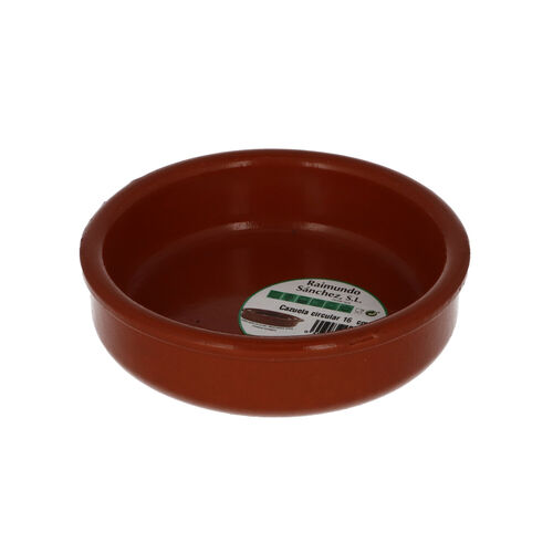 CAZUELA BARRO REDONDA 15cm image number