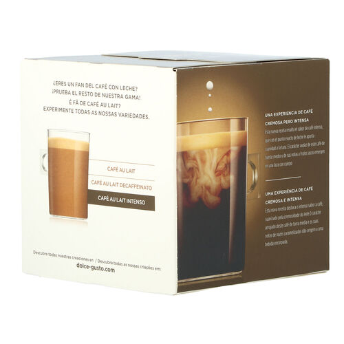 CAFE DOLCE GUSTO CON LECHE INTENSO 16 CAPSULAS image number