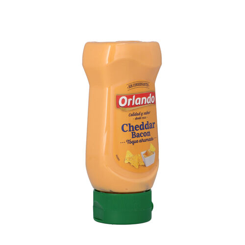 Salsa Cheddar bacon ORLANDO 245g image number