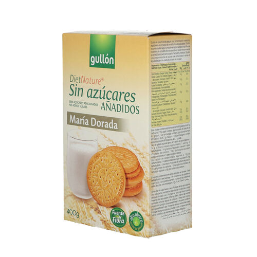 Galleta Mar&iacute;a Dorada Zero GULL&Oacute;N 400g image number