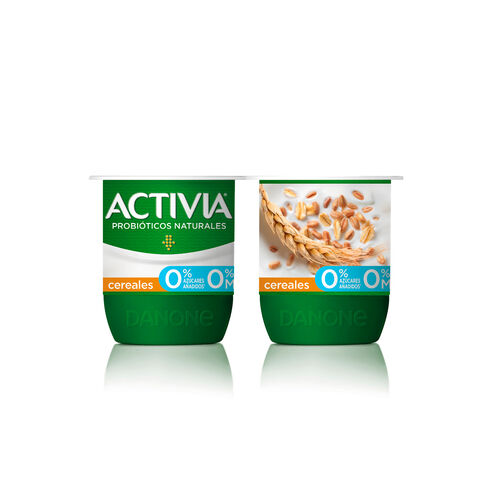 Leche fermentada con Fibra y cereales ACTIVIA 4x120g image number