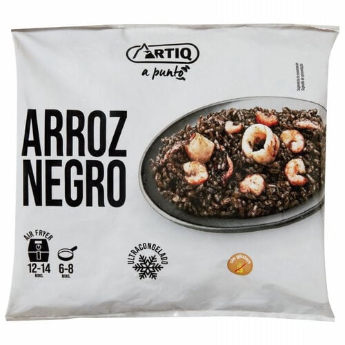 Arroz negro congelado ARTIQ 400g image number