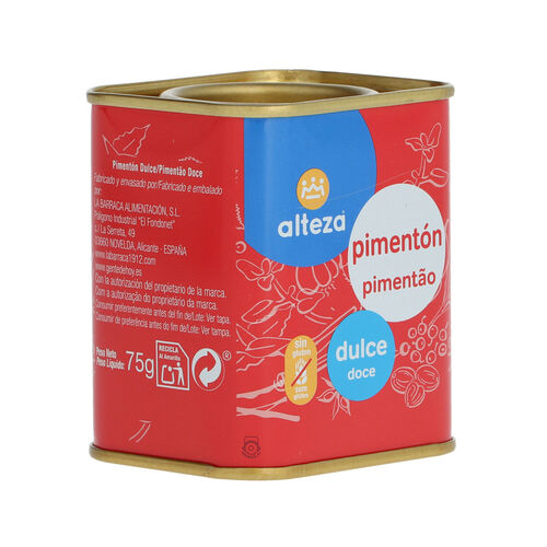 PIMENTON ALTEZA DULCE LATA 75g image number
