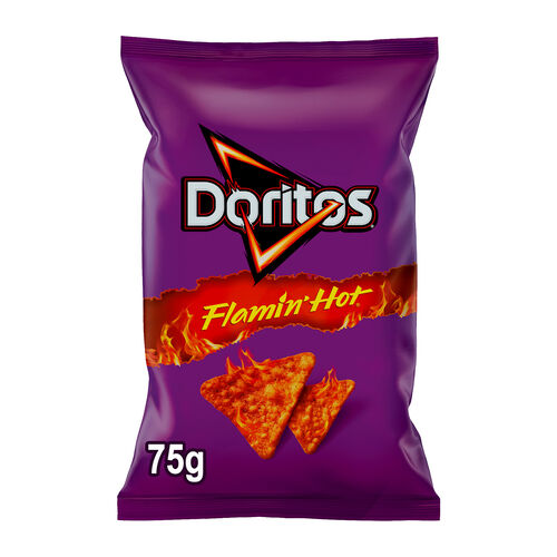 CHEETOS FLAMIN HOT SNACK DE MAÍZ PICANTES 80g image number