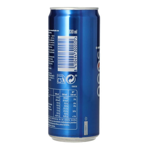 PEPSI LATA 33cl image number