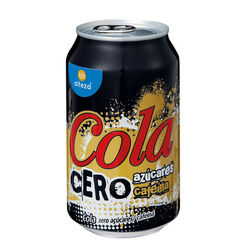 Bebida refrescante de cola cero cero ALTEZA 33cl