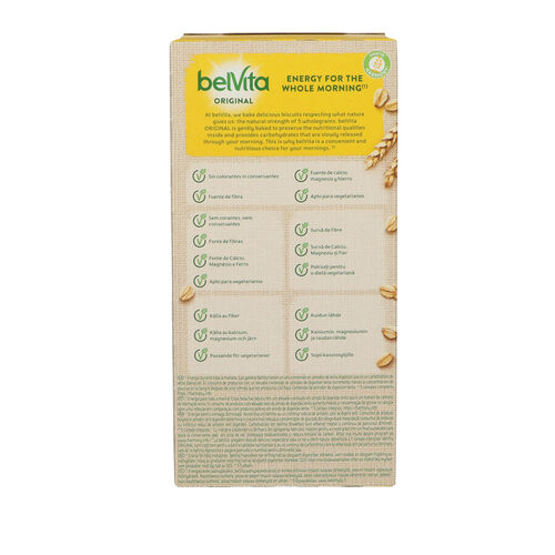 GALLETA CON LECHE Y CEREALES BELVITA 300g image number