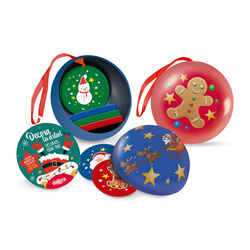 Bolas de Navidad con chocolate DEKORA 36g