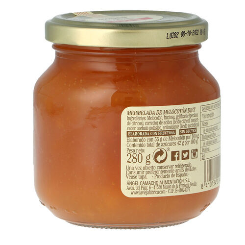 VIEJA FABRICA DIET MELOCOTON 280g image number