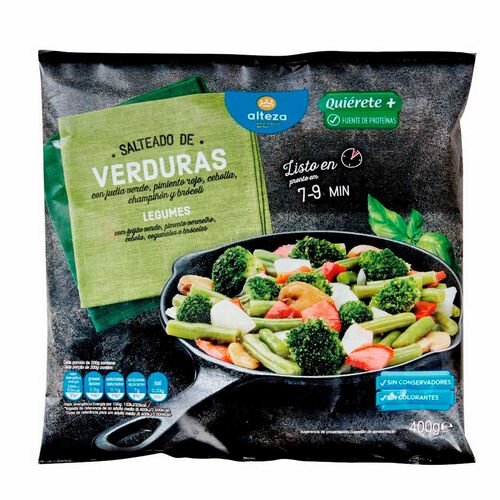 Salteado de verduras congelado ALTEZA 400g image number