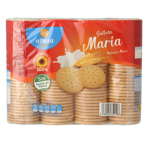 Galleta maria ALTEZA pack 4x200g image number
