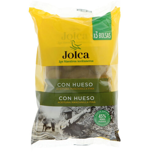 Aceituna con hueso JOLCA 3x130g image number