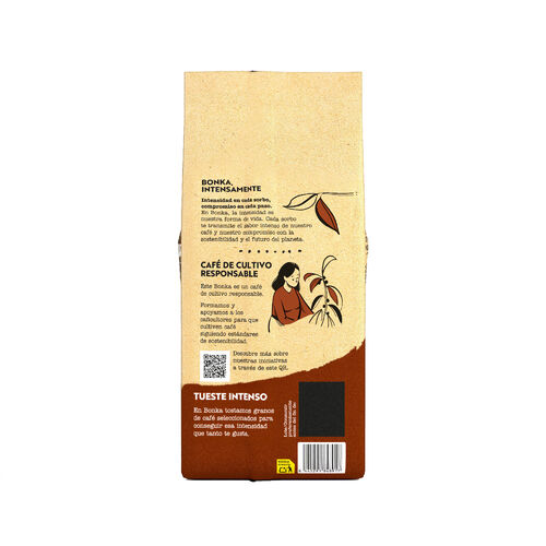 Café molido tostado natural BONKA 400g image number
