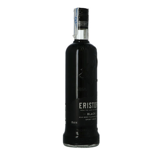 VODKA ERISTOFF BLACK 70cl image number