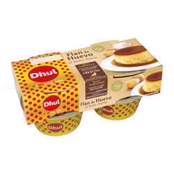 Flan de huevo DHUL 4x110g