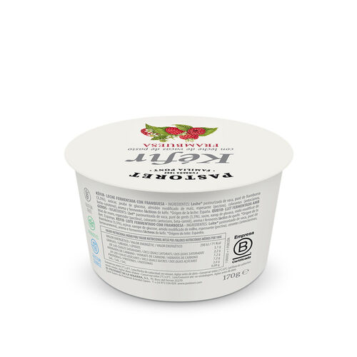 K&eacute;fir con frambuesa PASTORET 170g image number
