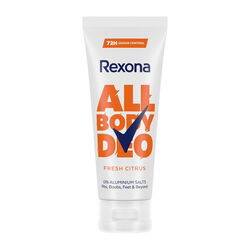 Desodorante crema all over body Fresh citrus REXONA 75ml