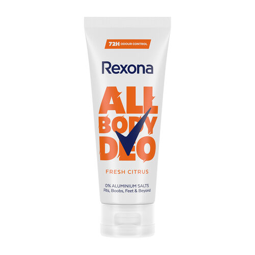 DESODORANTE CREMA ALL OVER BODY FRESH CITRUS REXONA 75ml image number