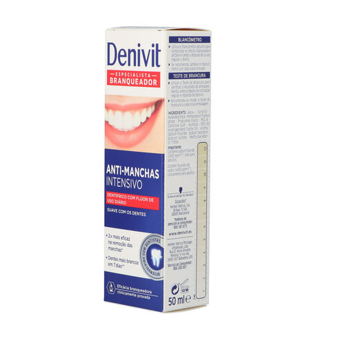 DENTÍFRICO DENIVIT ANTIMANCHAS 50ml image number