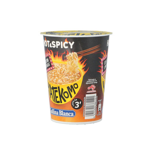 YATEKOMO GALLINA BLANCA HOT SPICY VASO 60g image number