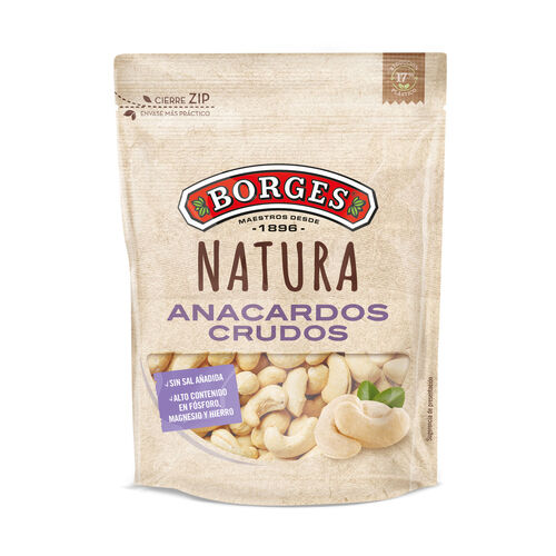 ANACARDOS CRUDOS NATURA BORGES 120g image number