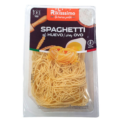 Spaghetti al huevo RIKISSSIMO 250g image number
